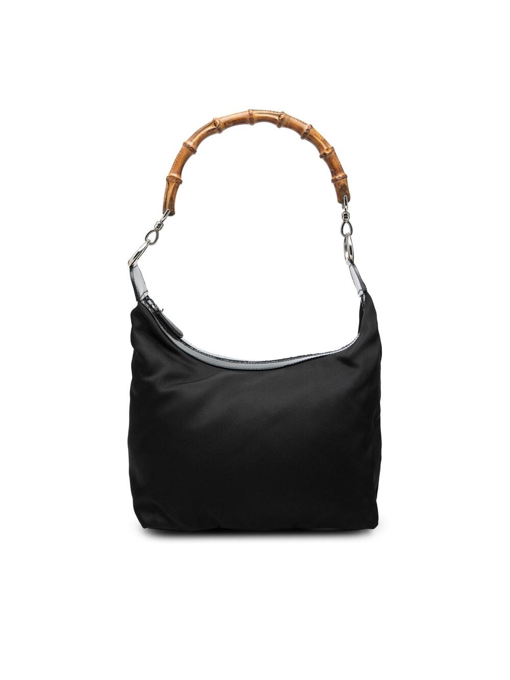 Gucci Nylon Bamboo Shoulder Bag Pre- #364209G31B